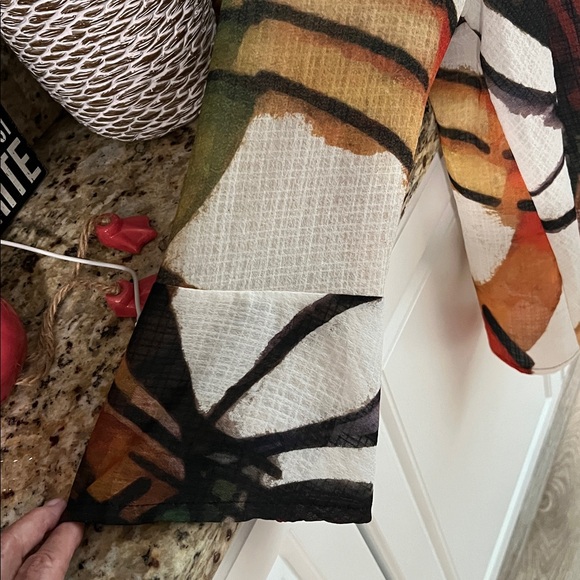 Artistic Colorful Over-Shirt by Damee  Sz XL - Picture 3 of 7